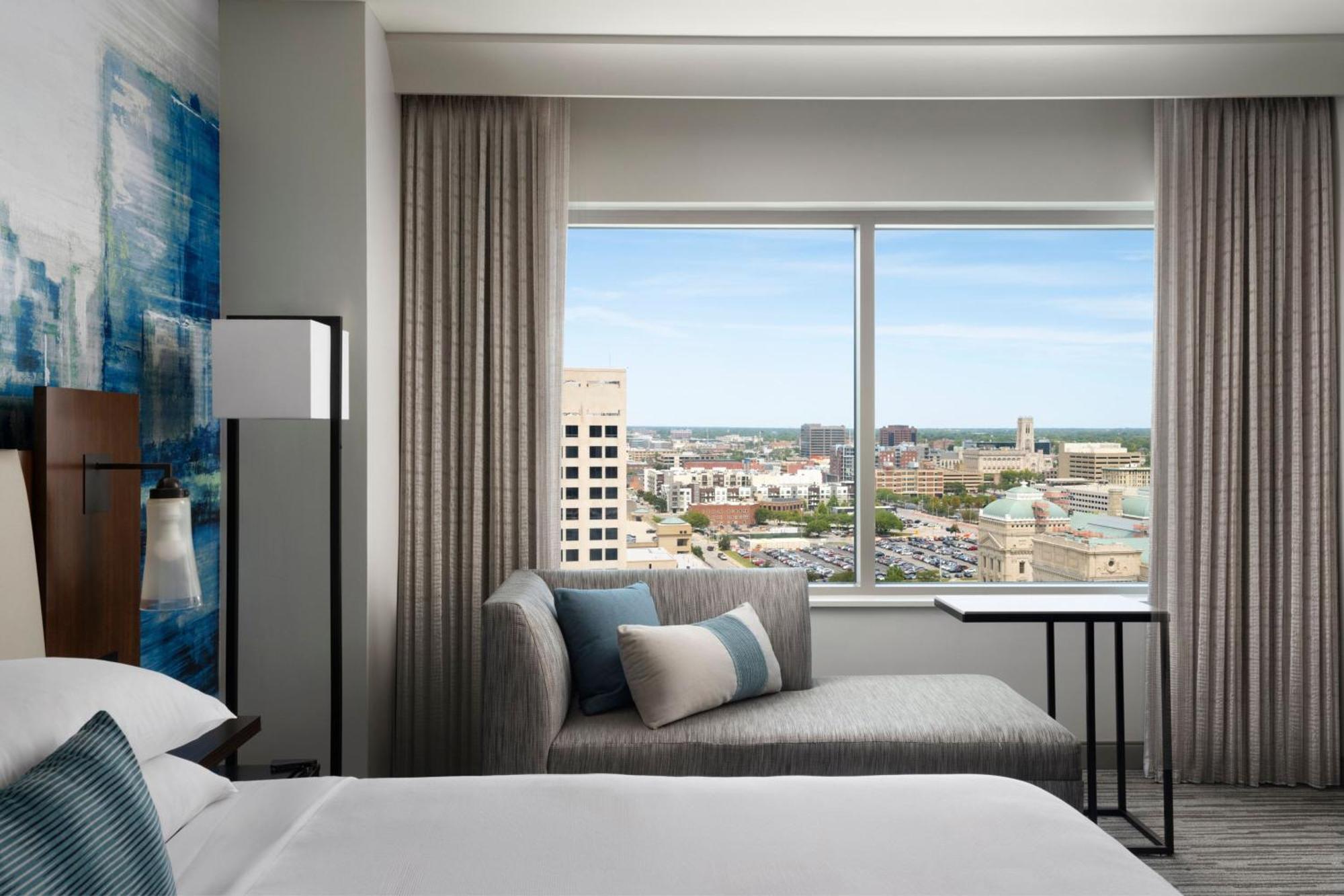 Indianapolis Marriott Downtown Hotel Buitenkant foto